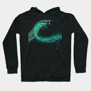 Great Wave for Electronic Musician and Synthesizer player Hoodie